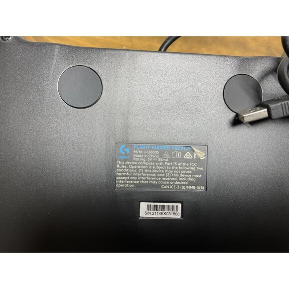 Logitech G Pro Flight Rudder Pedals [945-000068] - Picture 7 of 12